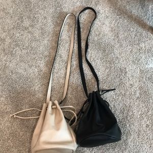 Two bucket purses